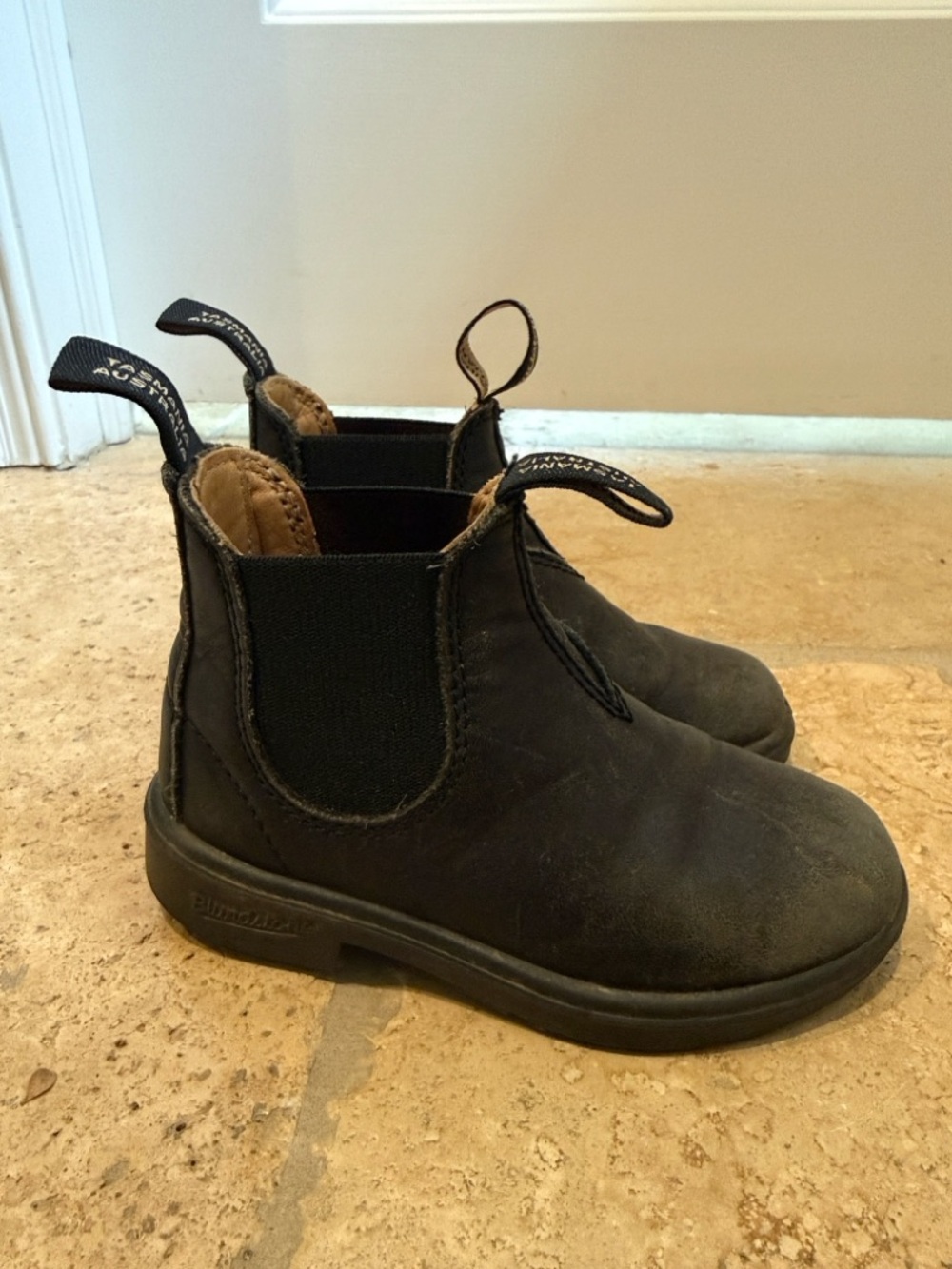 Blundstone Kids Black Chelsea Boot